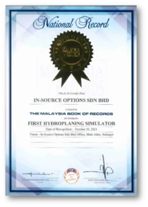 FIRST HYDROPLANING SKIDDER SIMULATOR AWARD 2021